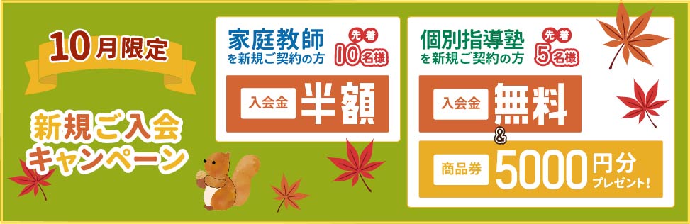 お得なキャンペーンを実施中です！詳しくはお問い合わせください