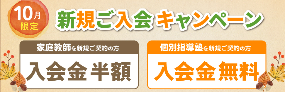 お得なキャンペーンを実施中です!詳しくはお問い合わせください