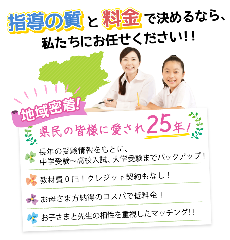 中学1年生から3年生 受験対策 中学生 高校受験 家庭教師教材 個別家庭